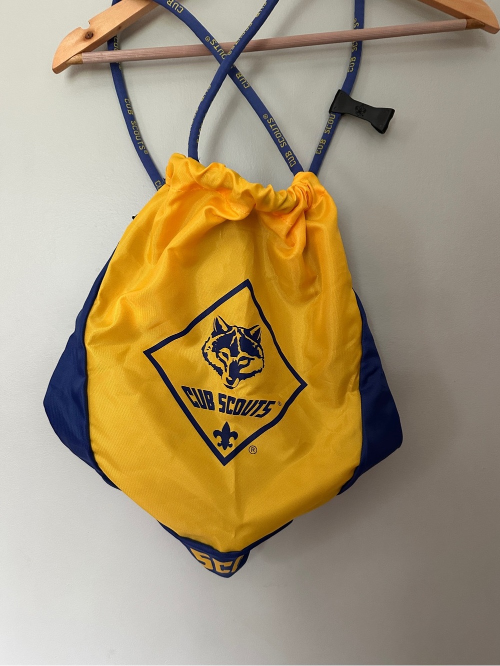 Cub Scout BSA Drawstring Backpack